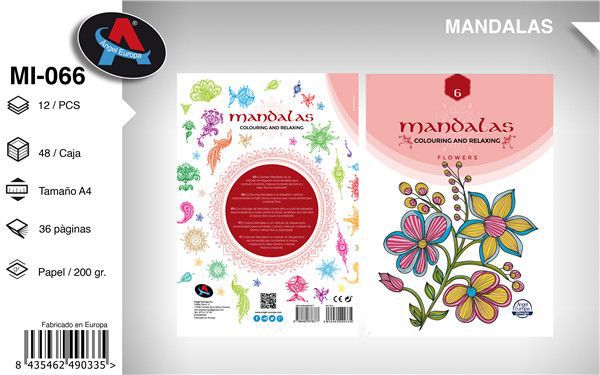 Livro para Colorir Mandalas