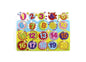 Puzzle de Madeira Números 1 a 20 30 x 23 Cm