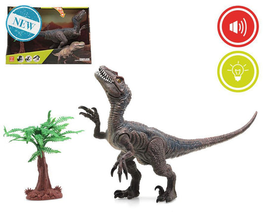 Dinossauro com Luz e Som 34 x 23 cm