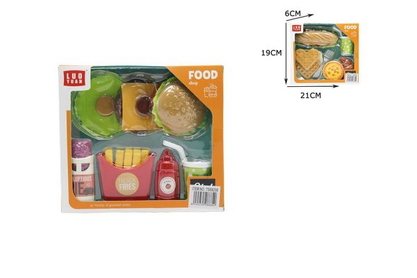 Conjunto de Acessórios "Fast Food"