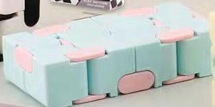 Cubo Infinito Pastel - Azul