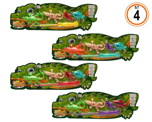 Blister de Pesca em Forma de Crocodilo 48 x 16 Cm