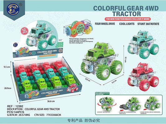 Cabeça de Camião 4x4 de Engrenagens com Luzes