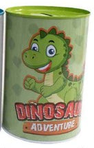 Mealheiro de Metal Animais 10 x 15 cm - Dinossauro