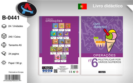 Livro Didático - Multiplicar por Vários Números