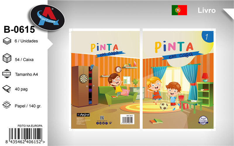 Livro para Colorir em Casa
