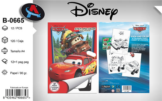 Livro para Colorir Cars