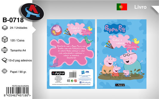 Livro para Colorir Peppa Pig