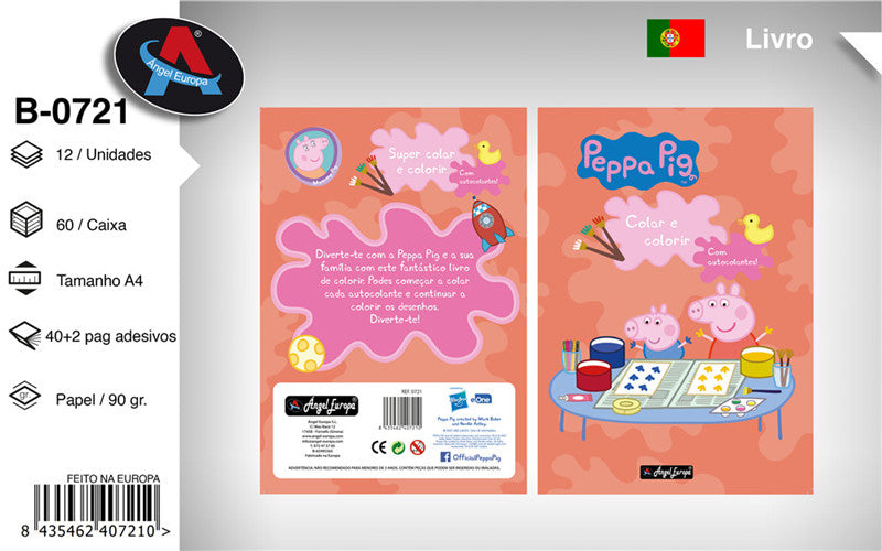 Livro para Colorir Peppa Pig