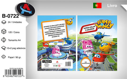 Livro para Colorir Super Wings
