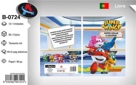Livro para Colorir Super Wings