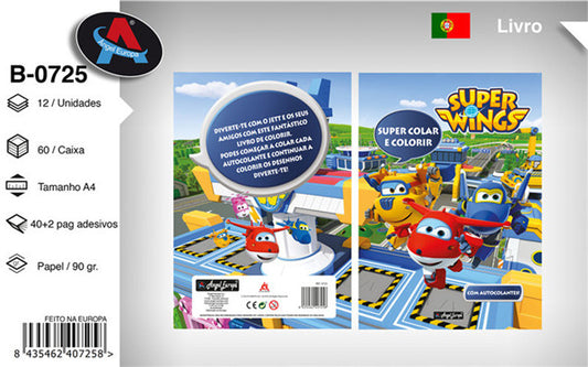 Livro para Colorir Super Wings