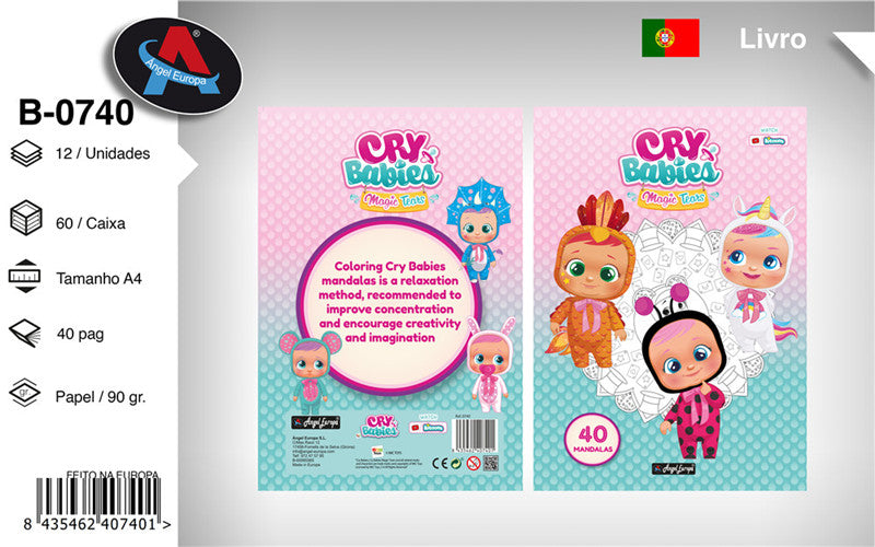 Livro para Colorir Cry Babies