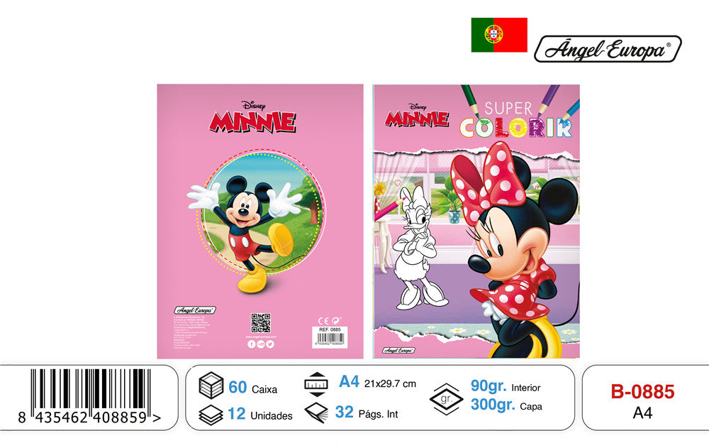 Livro para Colorir Minnie