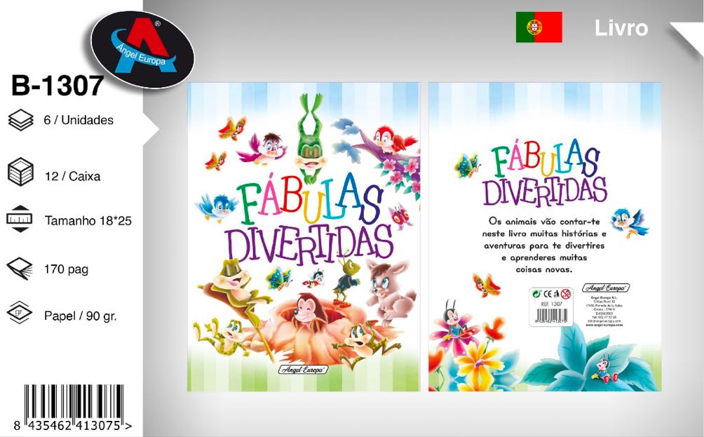 Livro "Fábulas Divertidas"