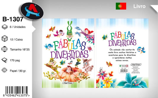 Livro "Fábulas Divertidas"