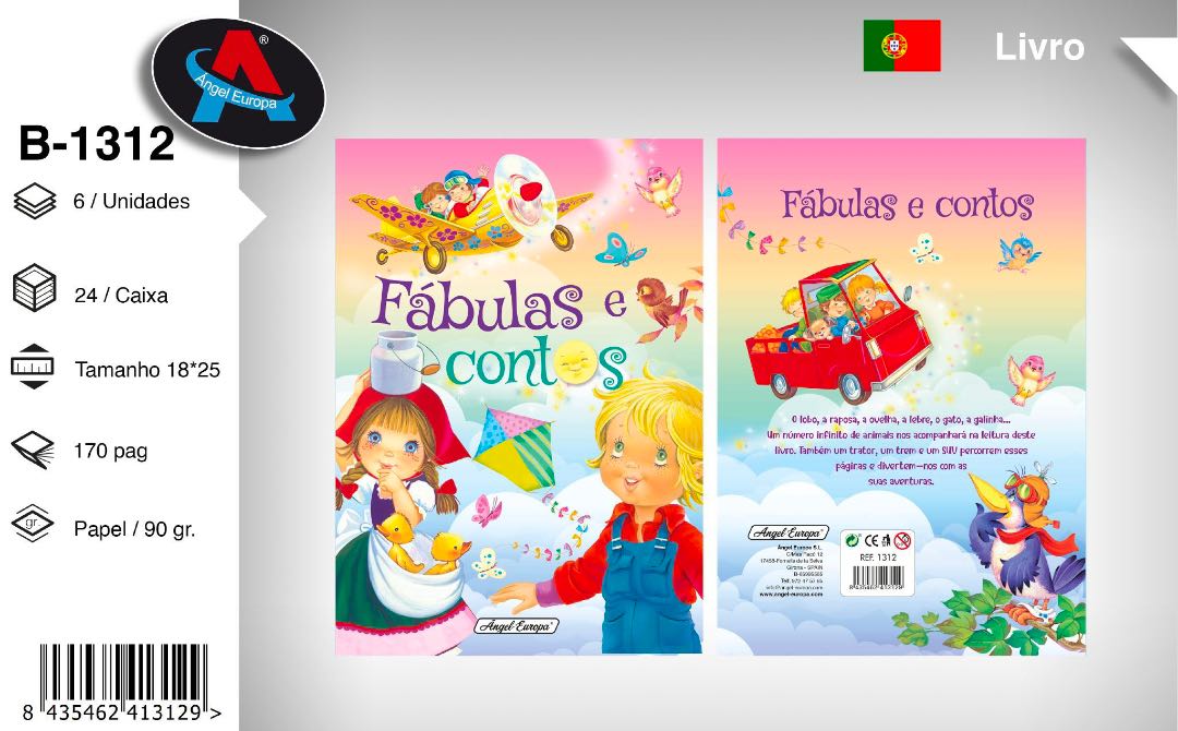 Livro Fábulas e Contos