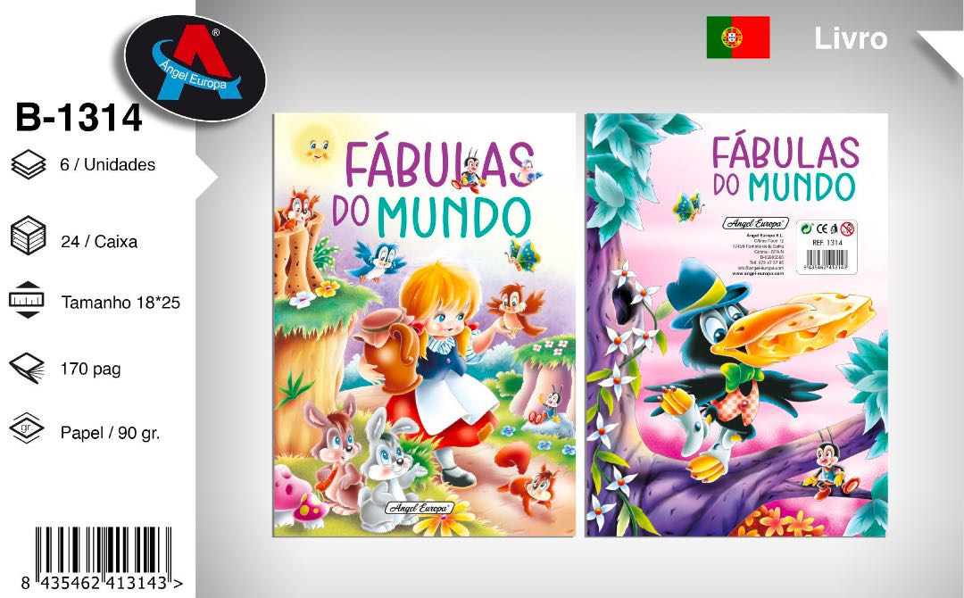 Livro "Fábulas do Mundo"