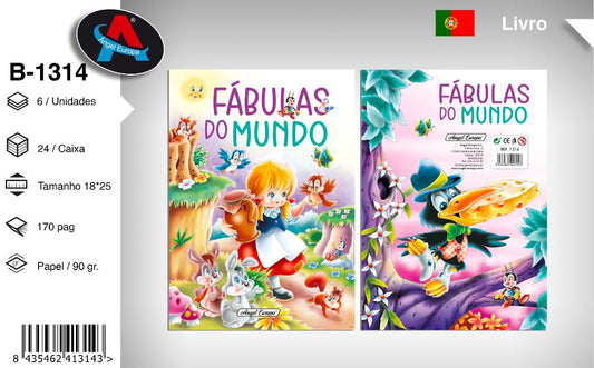Livro "Fábulas do Mundo"