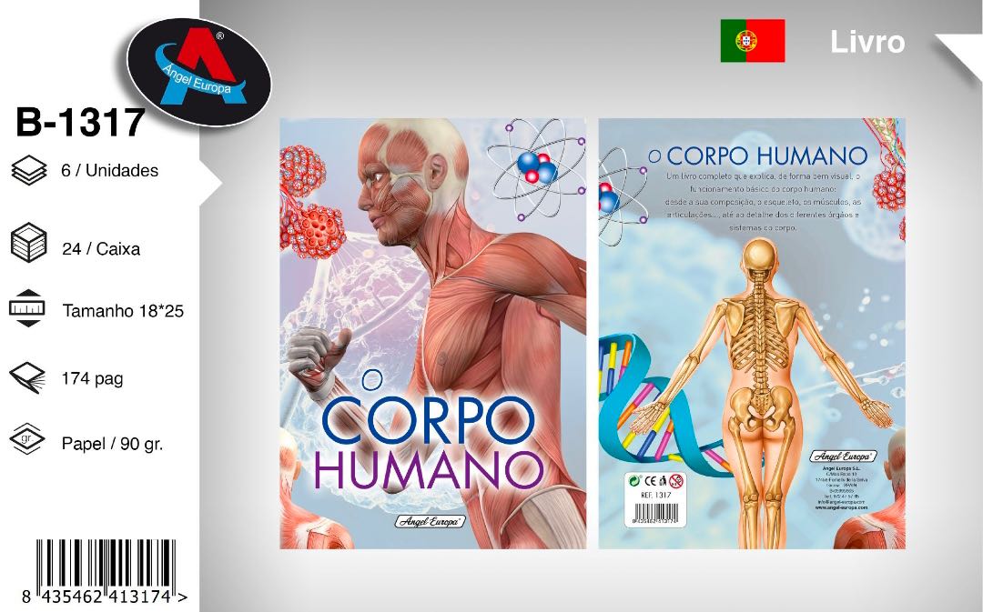 Livro " O Corpo Humano"