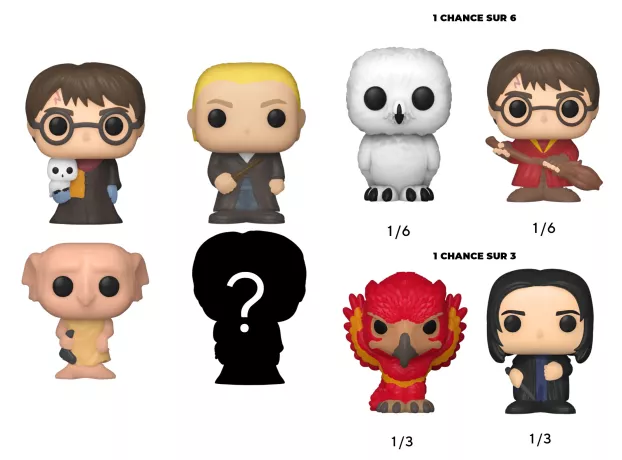 Funko Bitty POP! Pack de 4 Harry – Harry Potter
