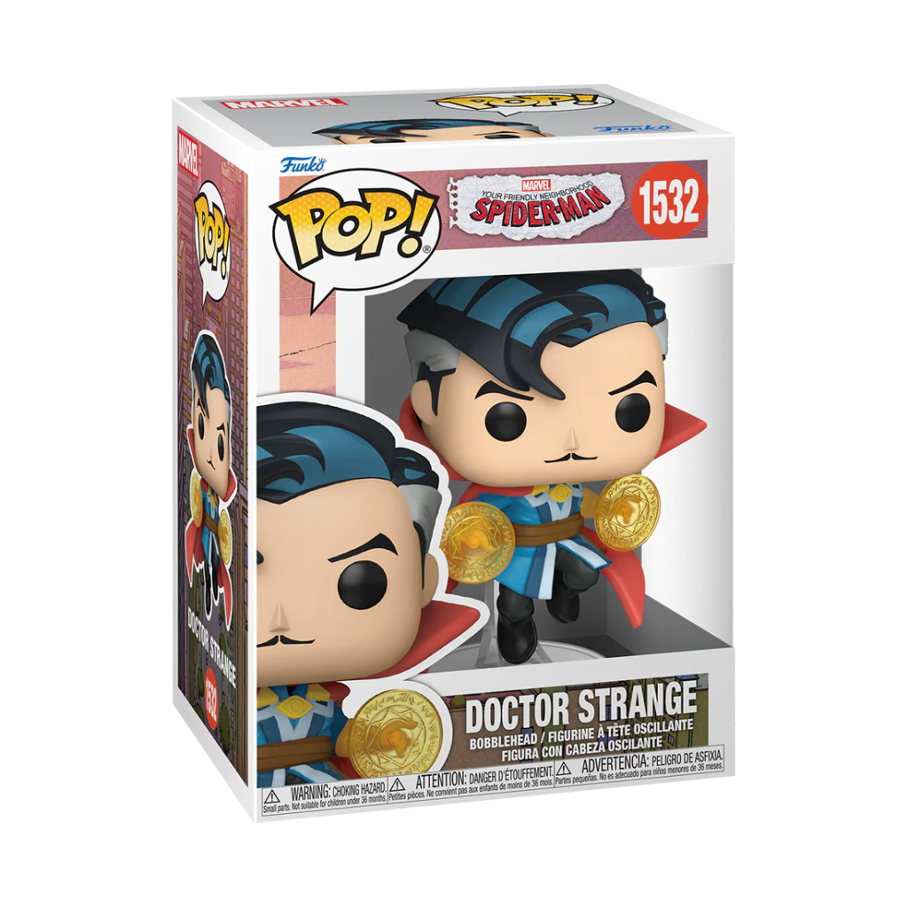 Funko POP! Doutor Estranho – Spider-Man (Marvel)