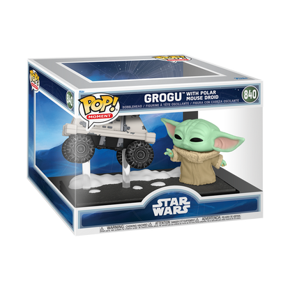 Funko POP! Moment Grogu com Polar Mouse Droid – Star Wars: The Mandalorian & Grogu
