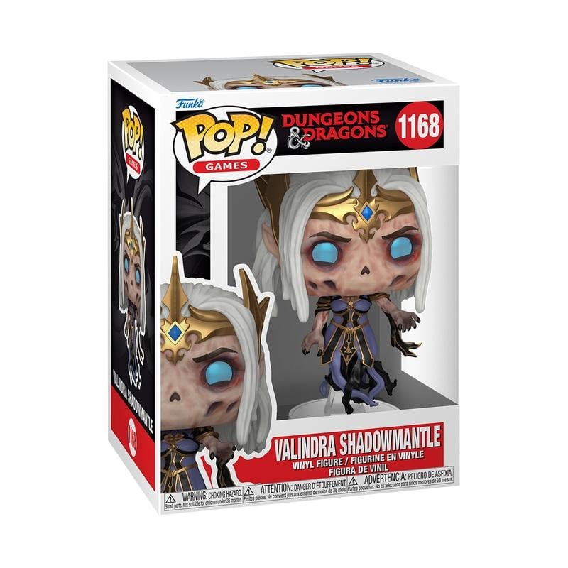 Funko POP! Games Valindra Shadowmantle – Dungeons & Dragons