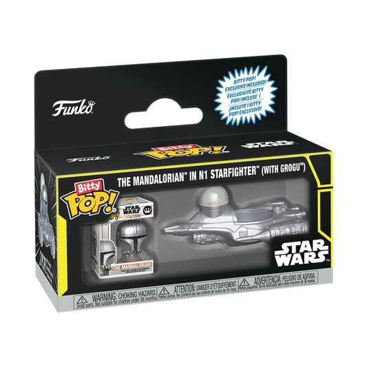 Funko Bitty POP! Ride N-1 com Mando – Star Wars