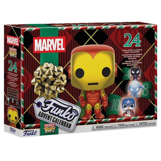 Funko Pocket POP! Calendário do Advento 24 Dias – Marvel