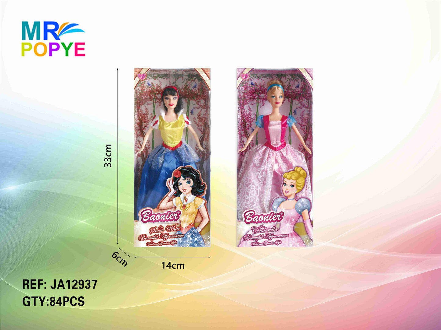 Boneca Branca de Neve/ Cinderela