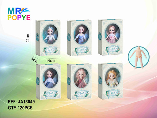 Boneca Fashion 15 Cm Altura