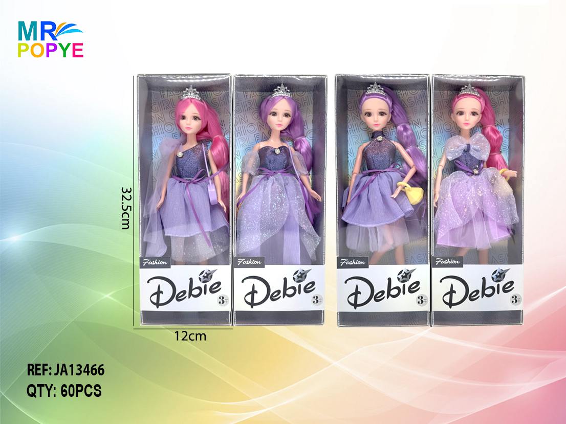 Boneca Debie Bailarina 29 Cm Altura