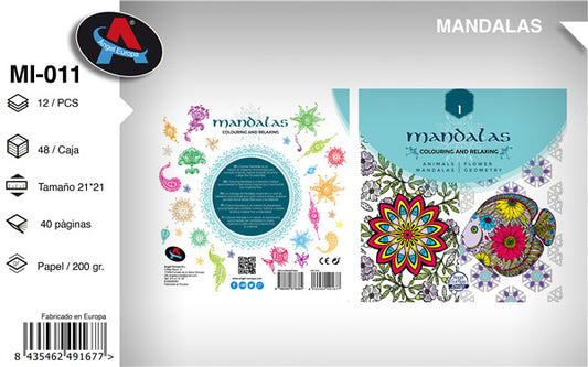 Livro para Colorir Mandalas