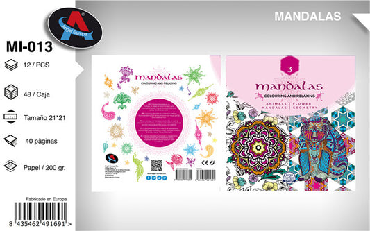 Livro para Colorir Mandalas