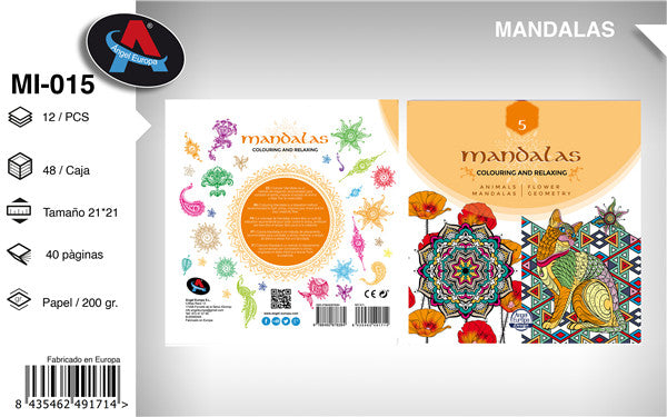 Livro para Colorir Mandalas