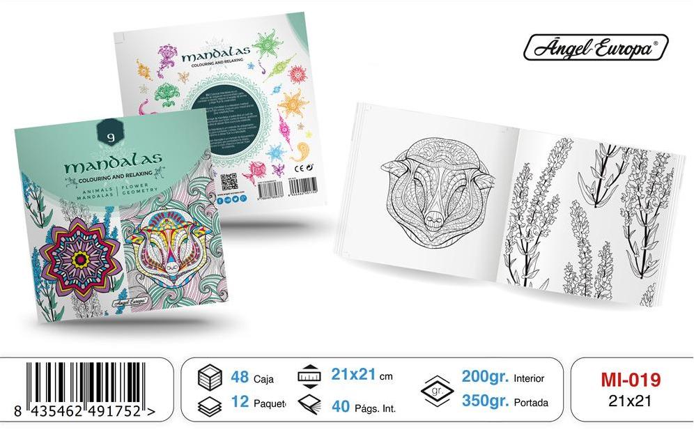 Livro para Colorir Mandalas