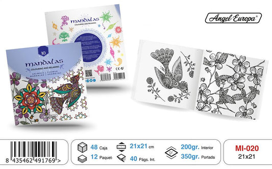 Livro para Colorir Mandalas