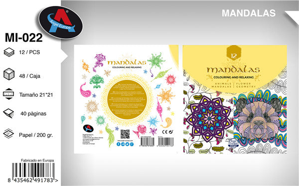 Livro para Colorir Mandalas