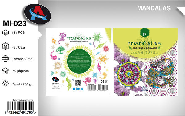 Livro para Colorir Mandalas