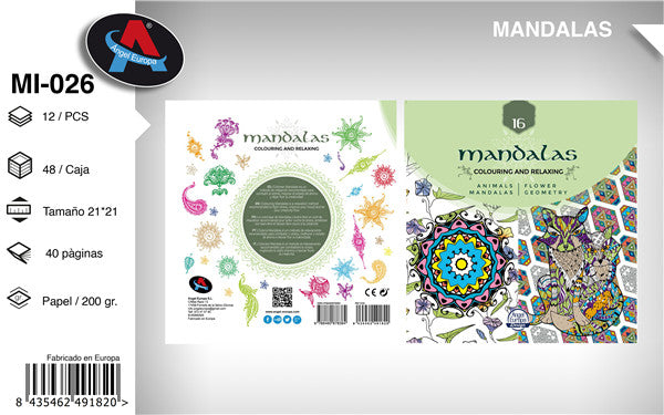 Livro para Colorir Mandalas