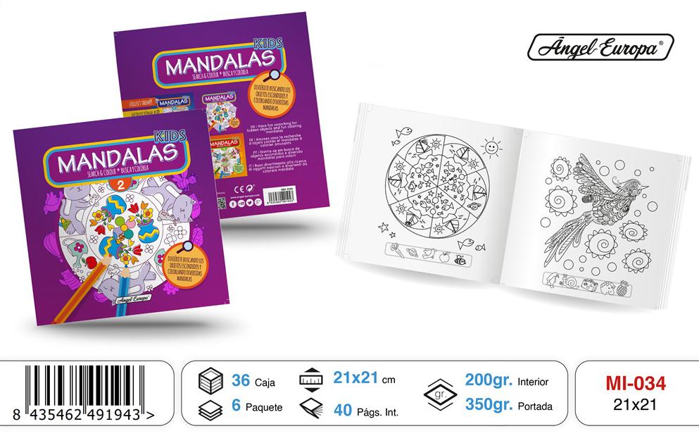 Livro para Colorir Mandalas