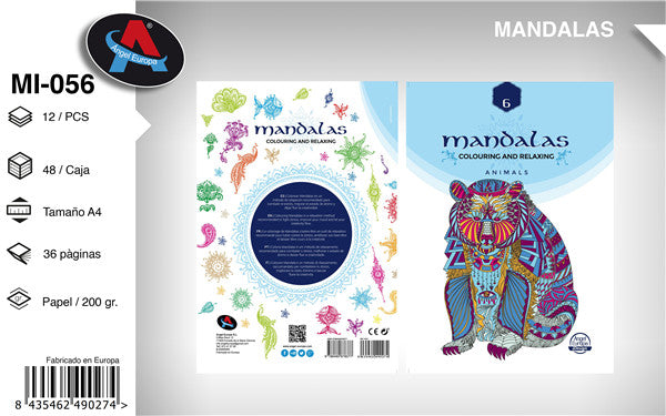Livro para Colorir Mandalas