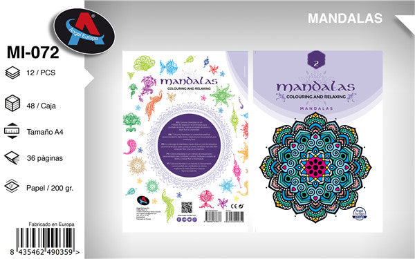 Livro para Colorir Mandalas
