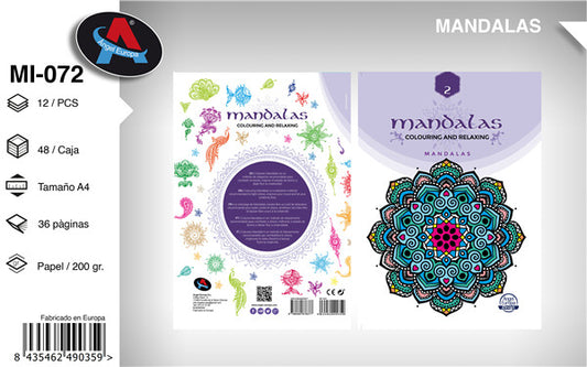 Livro para Colorir Mandalas