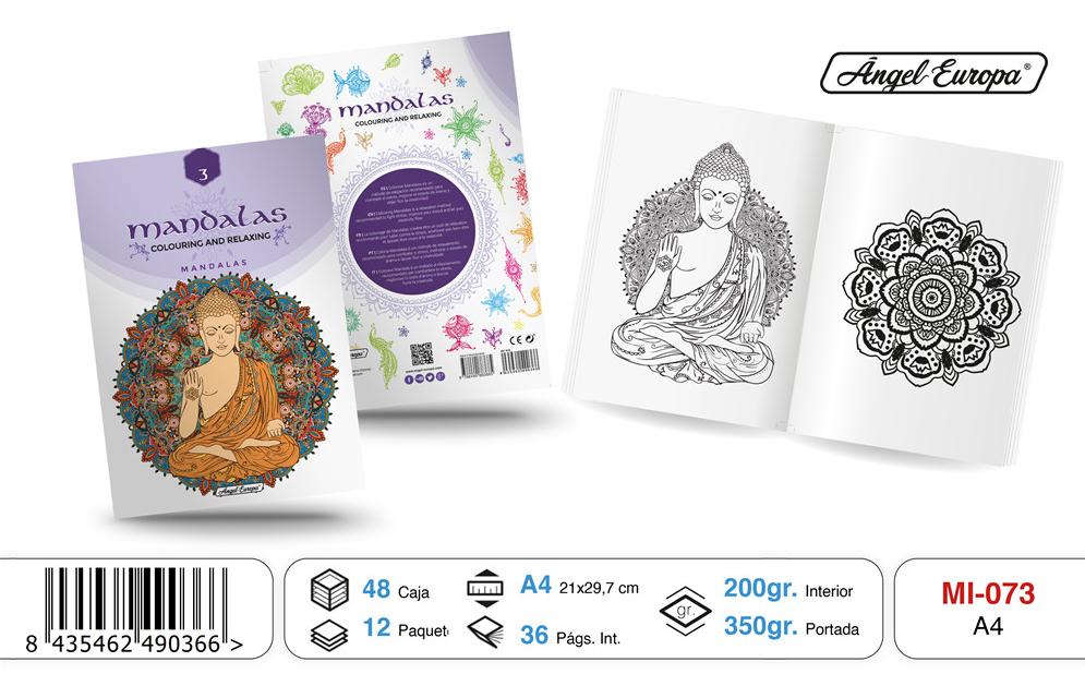 Livro para Colorir Mandalas