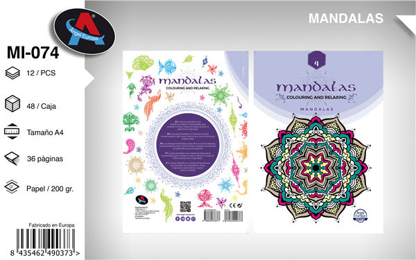 Livro para Colorir Mandalas