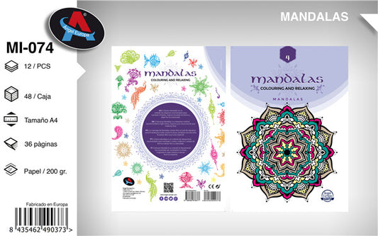 Livro para Colorir Mandalas