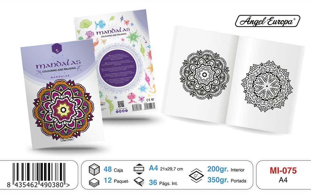 Livro para Colorir Mandalas