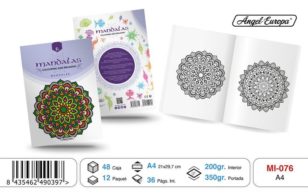 Livro para Colorir Mandalas